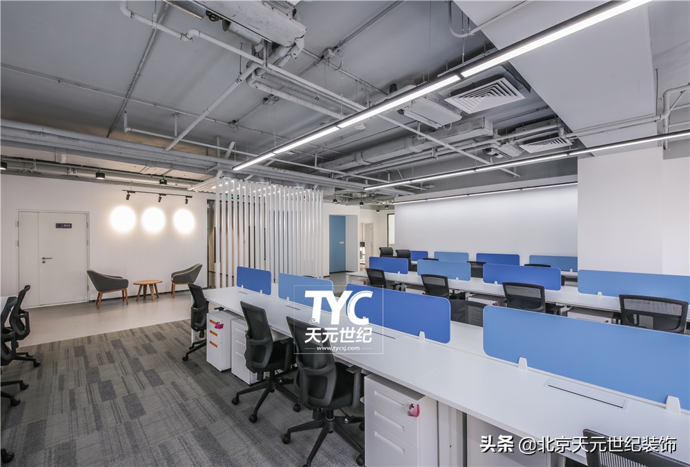 海淀国际化办公室装修设计案例,宝山创意办公室装修设计案例