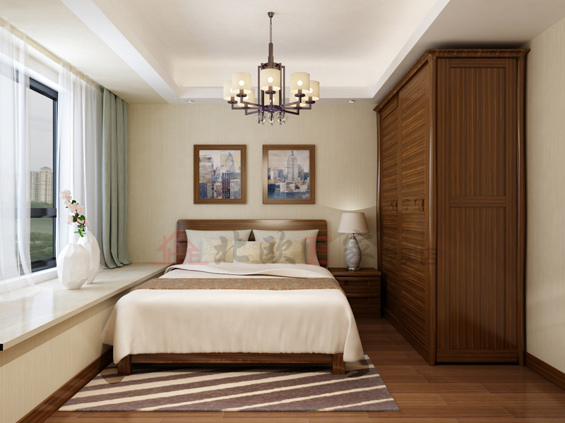 简约高级感装修实木家具,精致实木家具套装