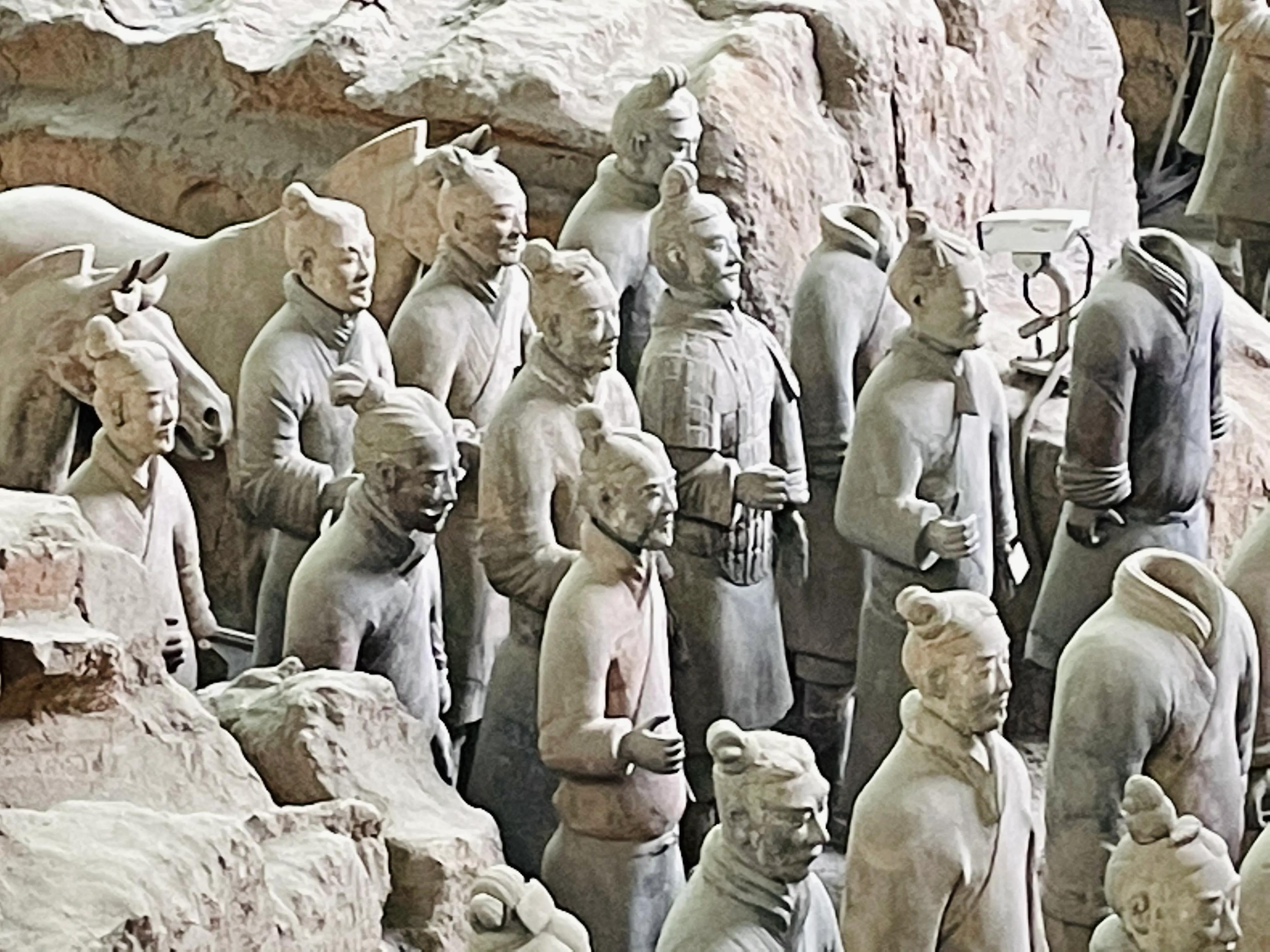 西安秦始皇兵马俑旅游现况,实拍全程西安秦始皇兵马俑博物馆