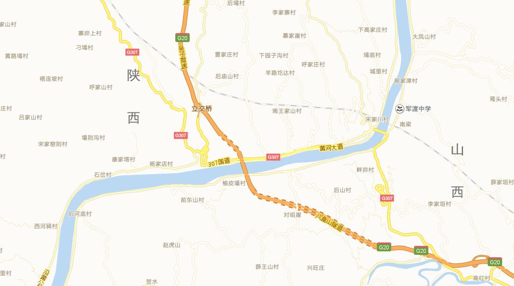 晋陕第七条省际高速通道,晋陕黄河高速公路