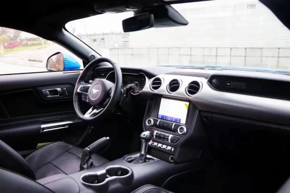 福特mustang2.3t提速测试,试驾福特野马mustang5.0