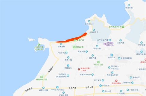 威海国际海水浴场附近房子价格,威海高区海水浴场海景花园