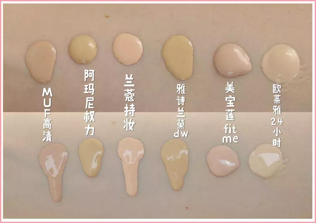 夏季防汗不脱妆粉底推荐,持妆久不暗沉的粉底液实测