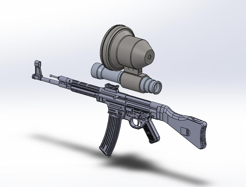 二战德军单兵夜视仪,二战时期德军夜视仪