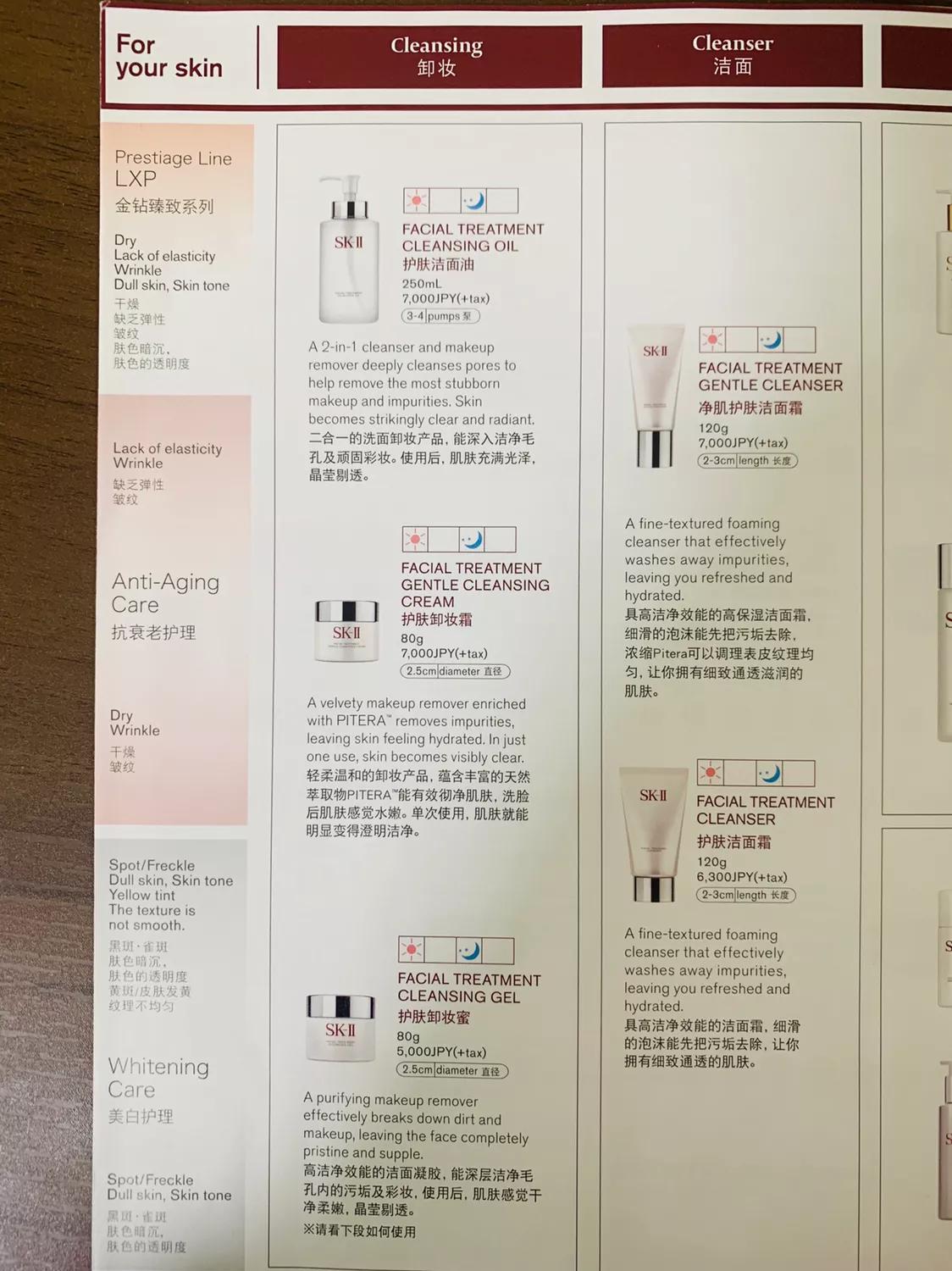 日本大丸百货专柜本地价格是这样的。（实拍价格搬运）