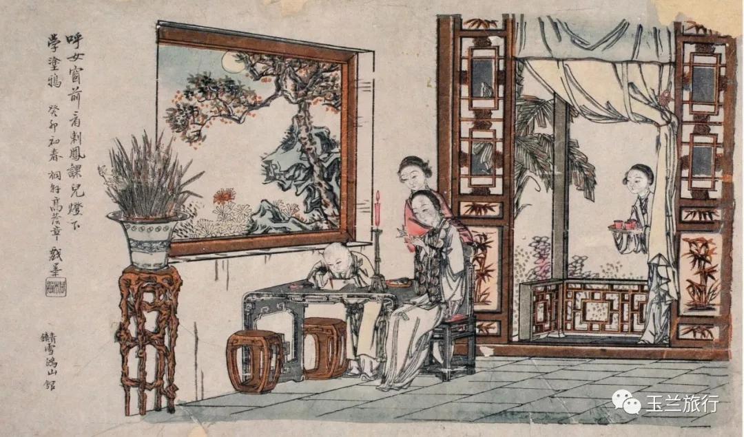 杨柳青木版年画传承及彩绘实践,100幅怀旧杨柳青年画欣赏