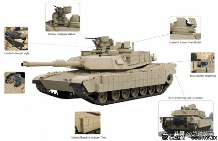 美国艾布拉姆斯m2a2主战坦克,美国艾布拉姆斯坦克最新一代