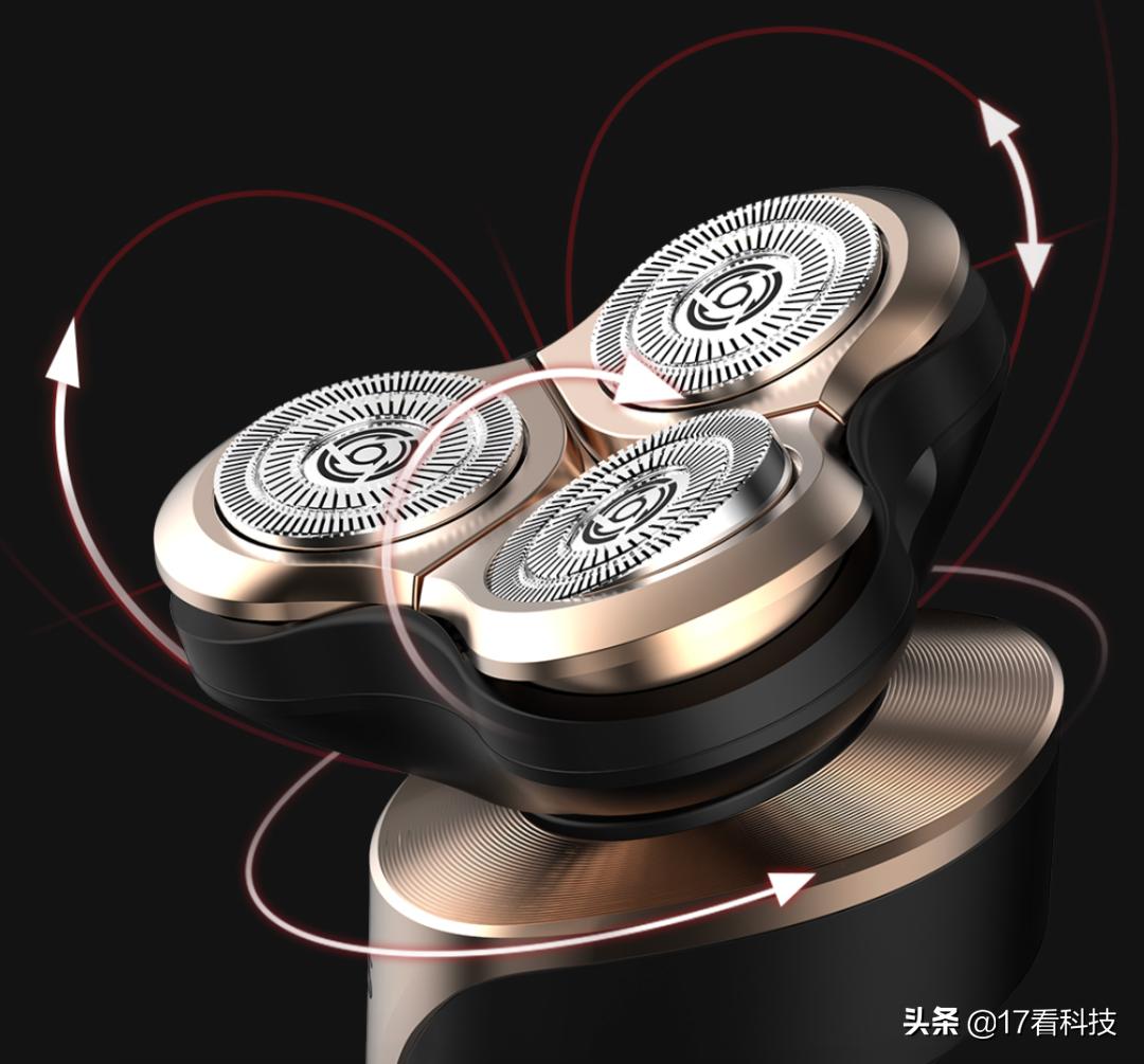 灵活度超飞利浦刀!小米有品双层刀片,全方位悬挂浮动能加速档位