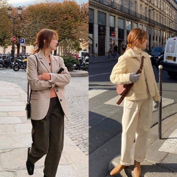 跟着小姐姐学穿搭,跟着韩剧学穿搭漂亮姐姐