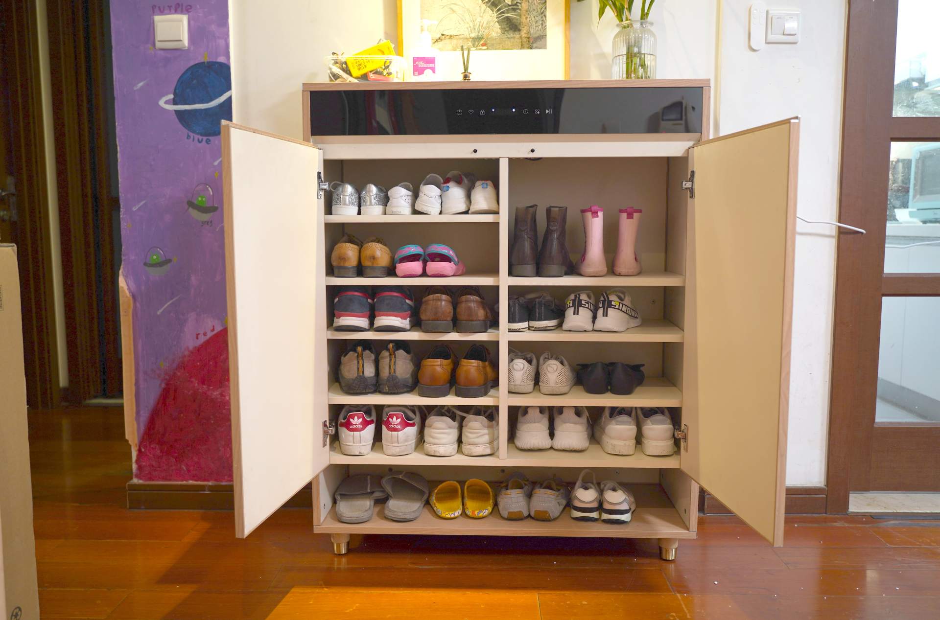 智能消毒鞋柜使用体验,鞋柜消毒喷雾测评