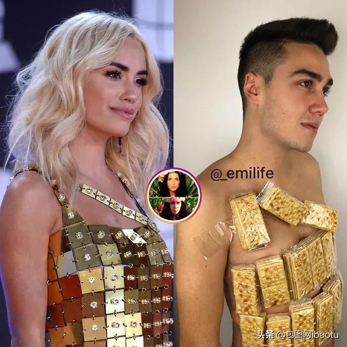 小哥cos垃圾袋,垃圾袋小哥cos