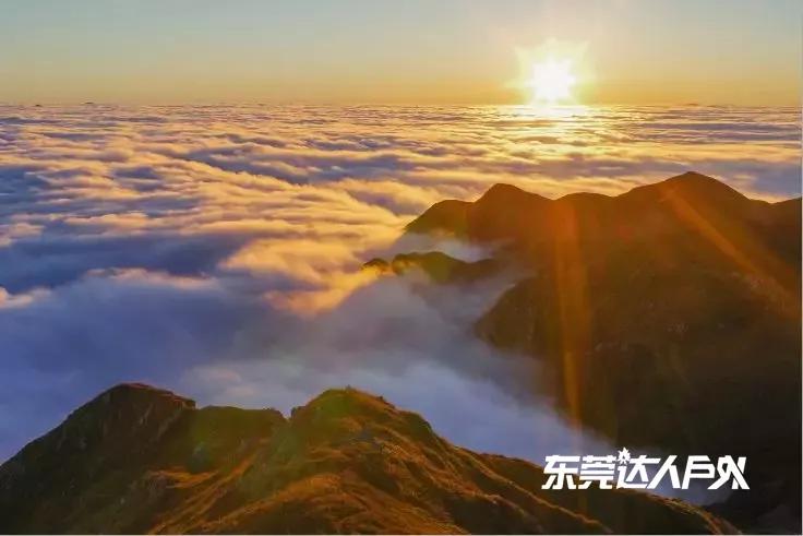 徒步挑战增城第一高峰牛牯嶂,挑战阳山第一峰