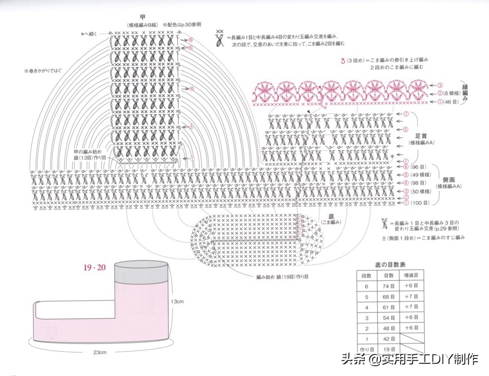 钩编宝宝鞋视频教程,宝宝钩鞋子的花样图案100种