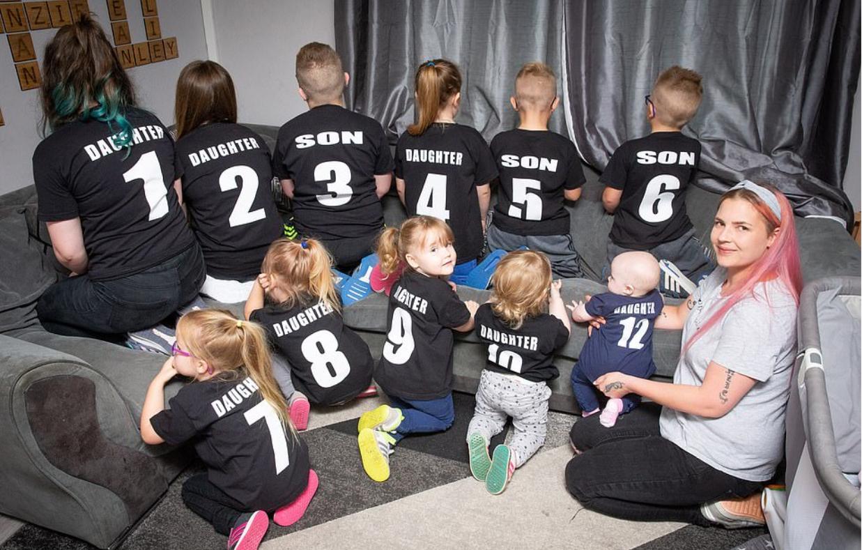 英国妈妈生21个孩子,英国妈妈生了12个孩子