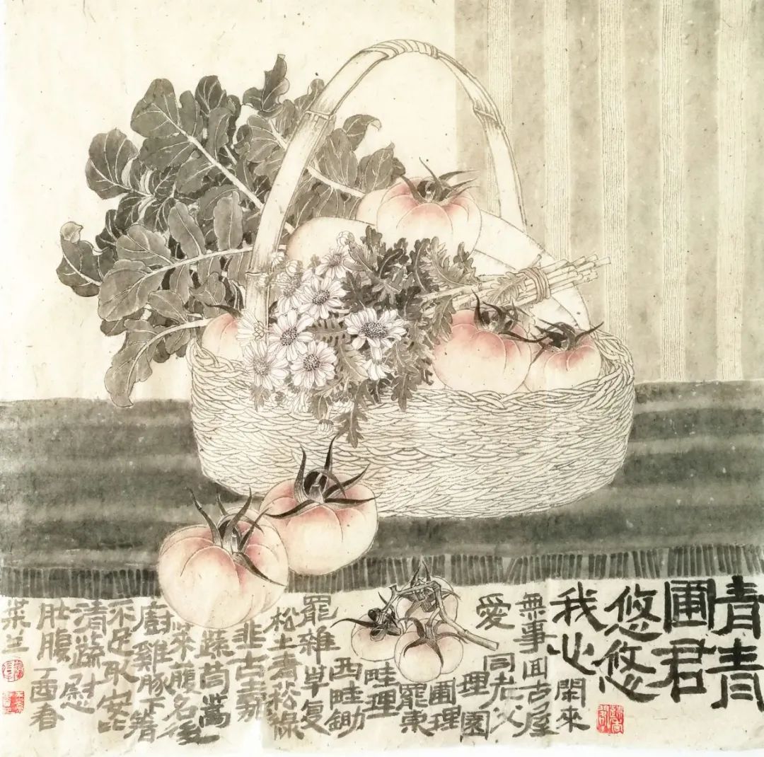 鄂玉梅｜借花藉菜晤春秋