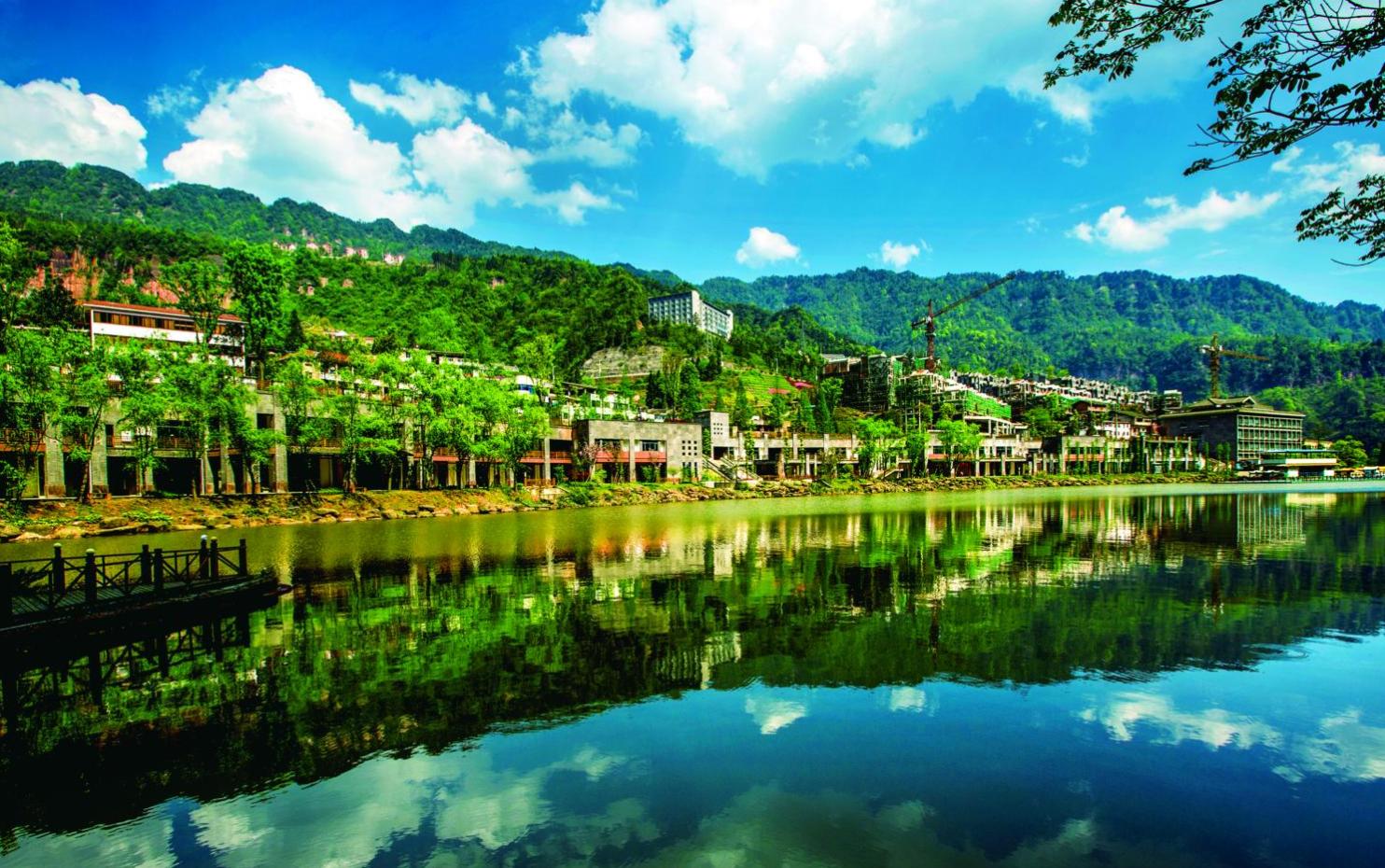 江津县四面山水,江津四面山山水田园