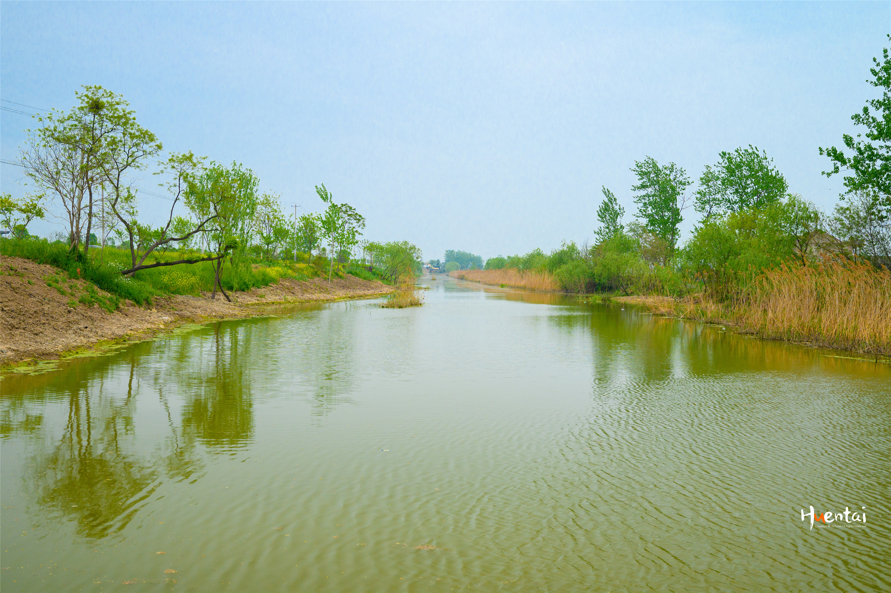 泗县名胜古迹隋唐大运河,安徽泗县古汴河
