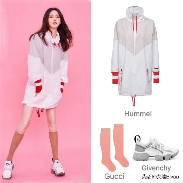 唐嫣白纱裙t恤写真十分吸睛,被糖糖穿婚纱的样子惊艳到了