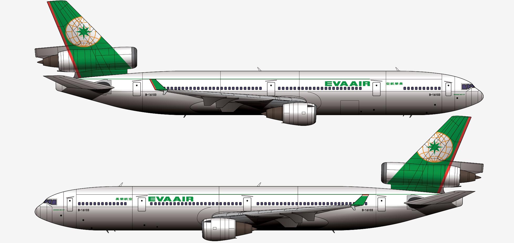 麦道11md飞机为什么要有三发动机,麦道md10三发喷气客机