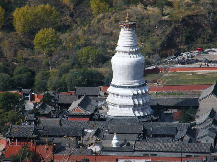 十大名胜古迹山西五台山,山西五台山风景秀丽建筑精巧