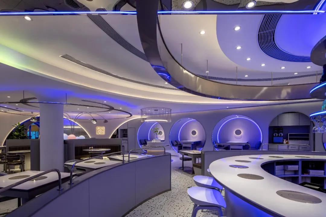 呷哺呷哺设计方案,呷哺呷哺餐厅空间布局分析