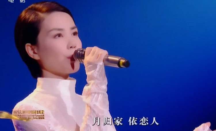 大湾区王菲出场谢霆锋表现,谢霆锋看王菲演唱会的视频