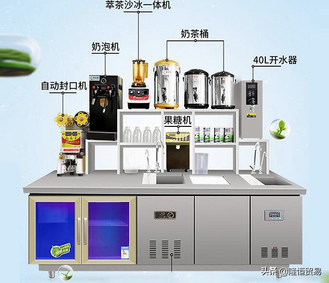 长安奶茶店水吧操作台实体店,奶茶店专用水吧操作台二手贵阳