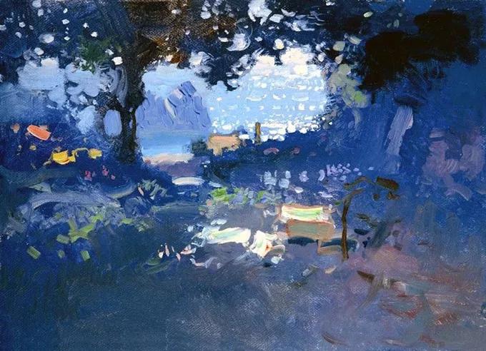 中俄友好美术作品,俄罗斯画家的油画艺术美到极致