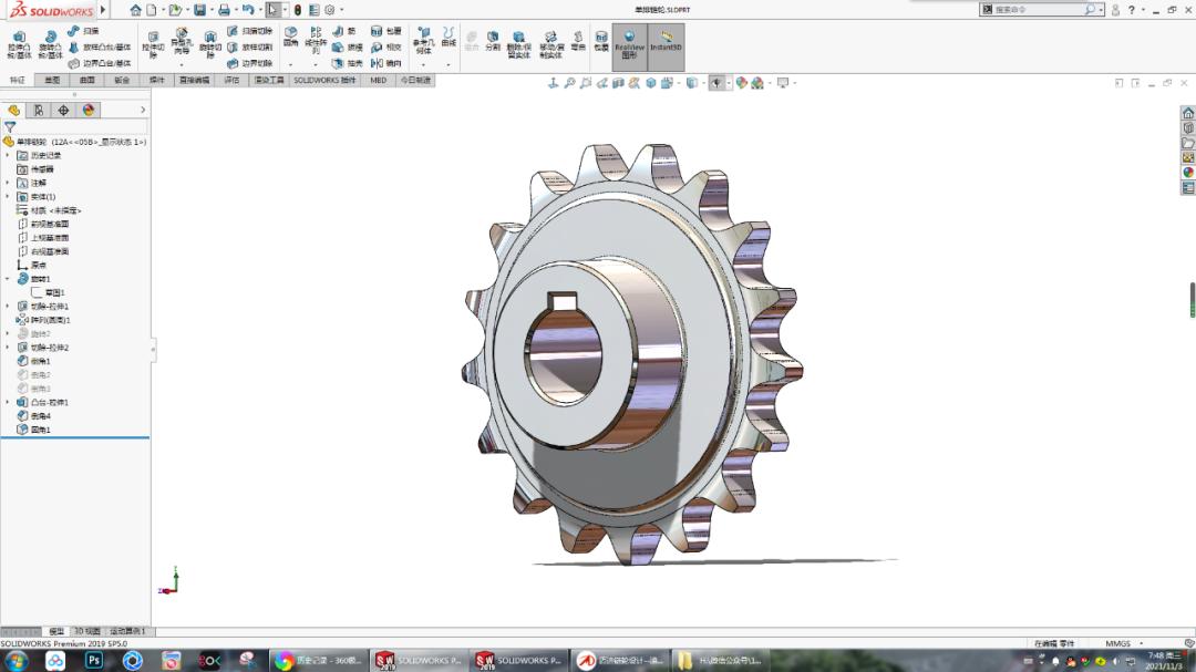 solidworks链轮齿轮插件,solidworks链轮设计插件安装包