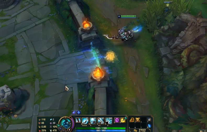 lol赛场十大卡视野,lol职业选手极限卡视野