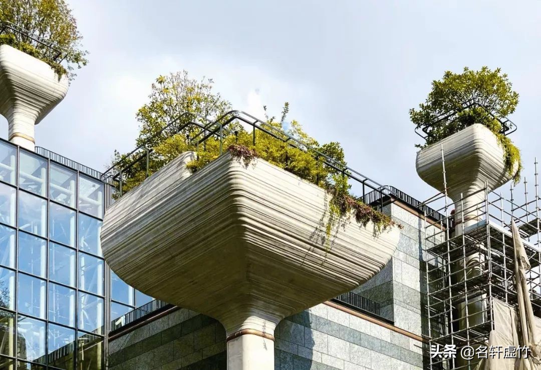 上海苏州河天安千树公园,天安千树苏州河畔空中花园