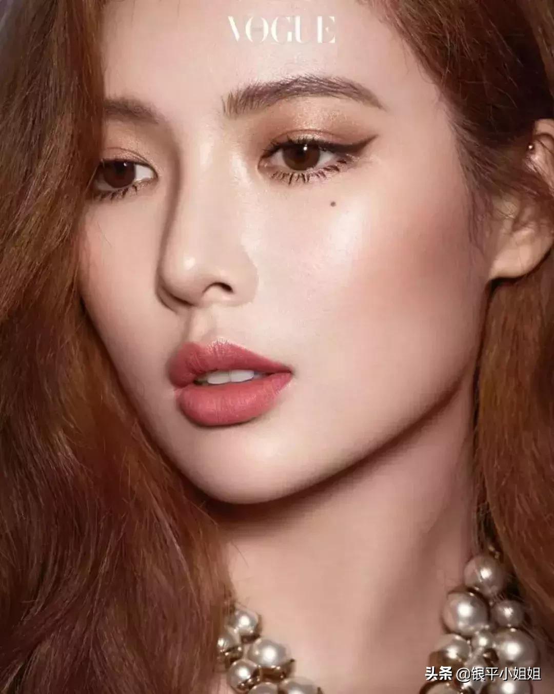 泫雅的脸型是菱形脸吗,猫系菱形脸的女生好看吗