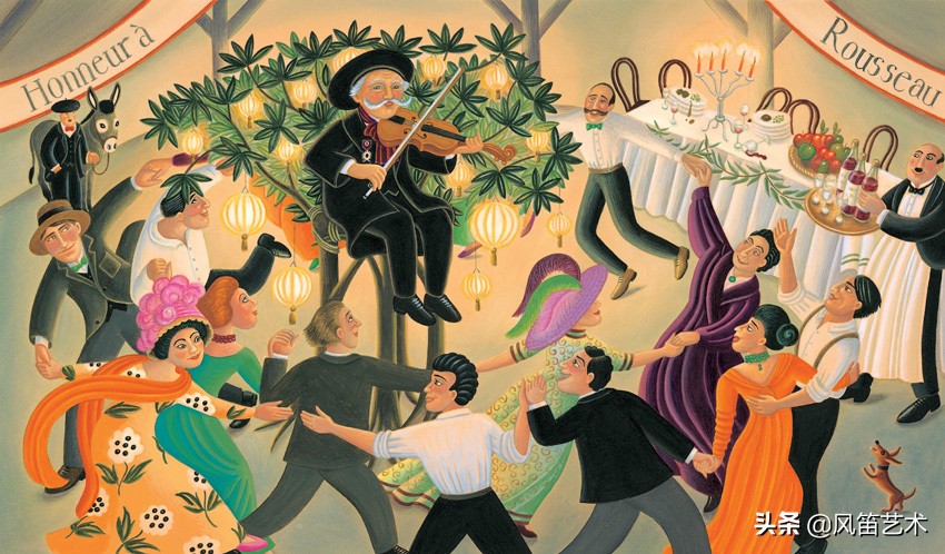 亨利卢梭梦幻世界,亨利卢梭的艺术品评