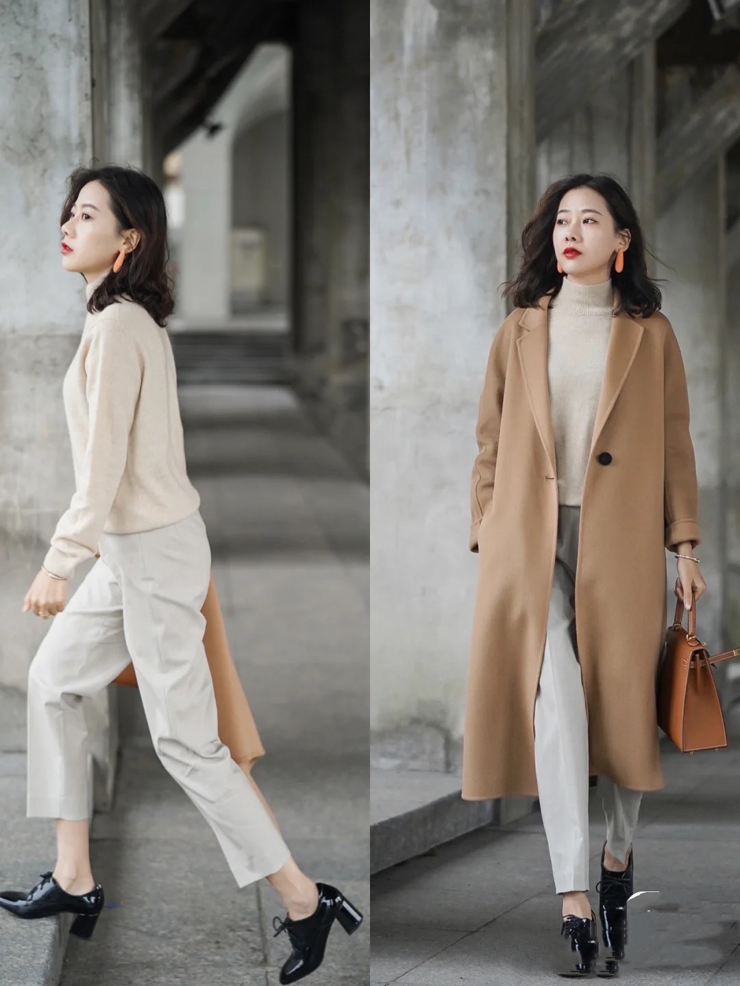 好看大气知性女性冬季服装,冬季穿衣服怎么搭配才好看女图片