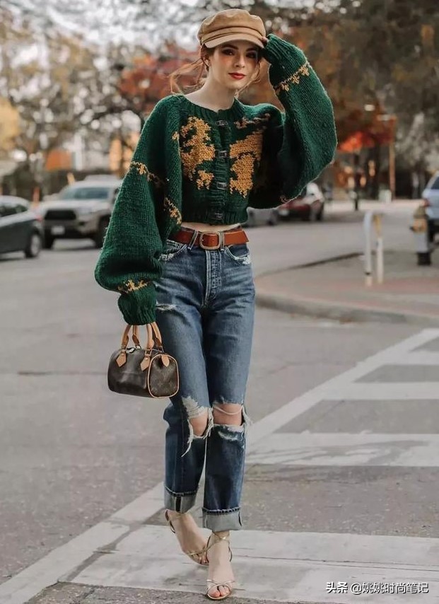 超级火爆的老爹裤,今年最火网红老爹裤