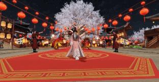 天刀手游成女时装染色推荐,天刀手游沧海烟霞染色