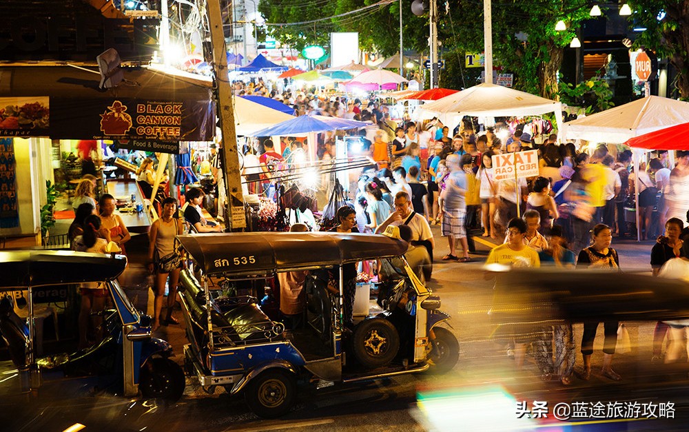 有史以来最大的夜市清迈夜市,泰国清迈购物攻略美食