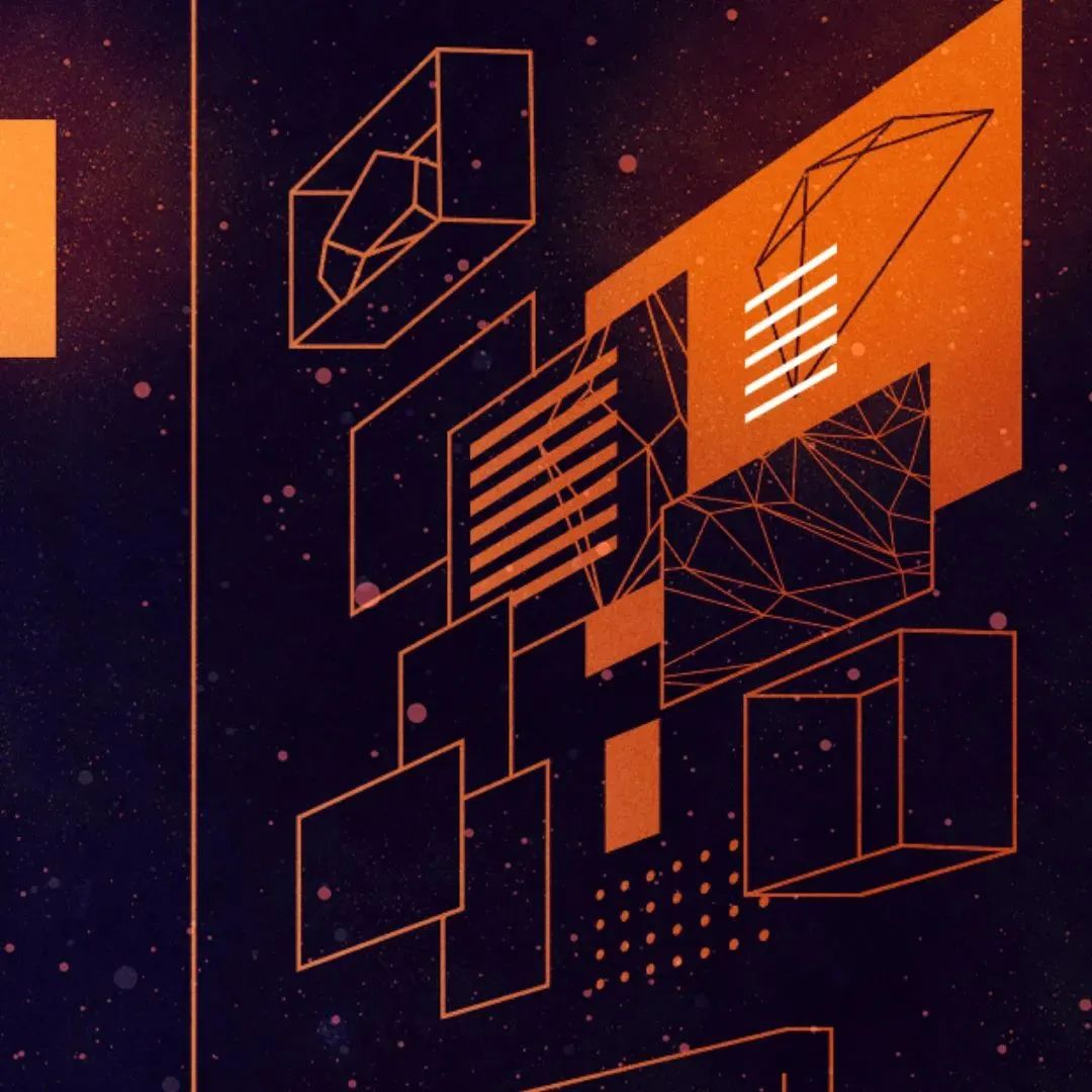 画面冲击感强烈的插画,这种手绘插画是用什么笔画的