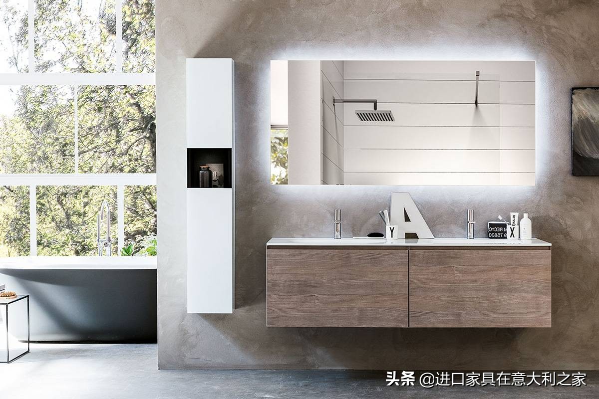 精致又实用的陶瓷一体浴室柜,颜值超高陶瓷浴室柜