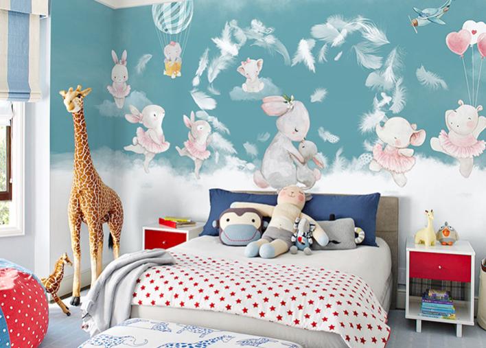 北京墙绘丨想当合格的父母吗?那就先从儿童房墙绘做起吧