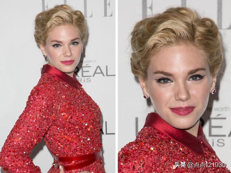 女款短发戴什么款的耳钉,短发适合戴耳钉还是耳坠