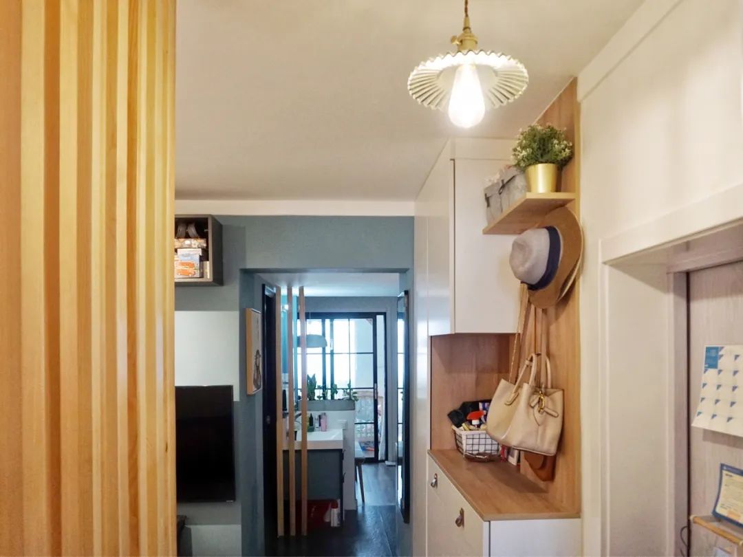 44㎡住三代人，采光差、厨房小都被解决，她家的空间榨干术太绝