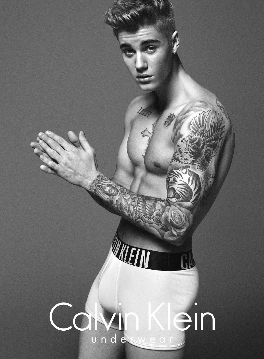 张艺兴ck广告海报,张艺兴ck新广告