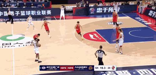 广州男篮20记三分,广州男篮击败新疆关键三分