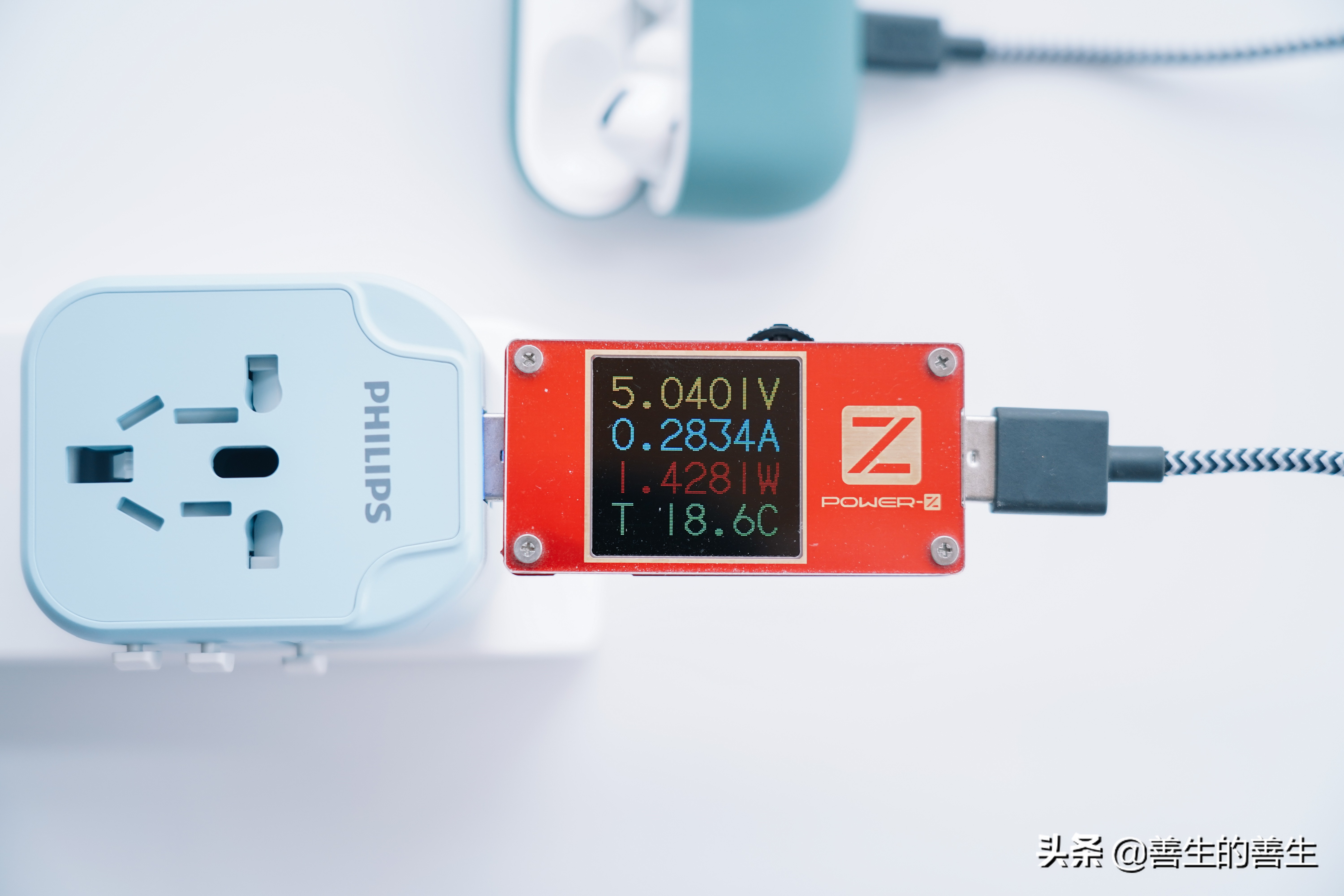 出国只带一个行李箱,飞利浦三脚usb插座评测