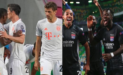 欧冠决赛2020拜仁慕尼黑vs里昂,拜仁慕尼黑0:1输法兰克福