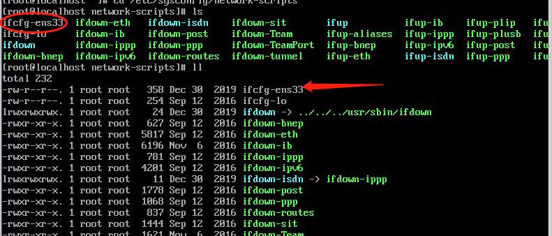 centos7配置网卡命令,centos配置网卡ip