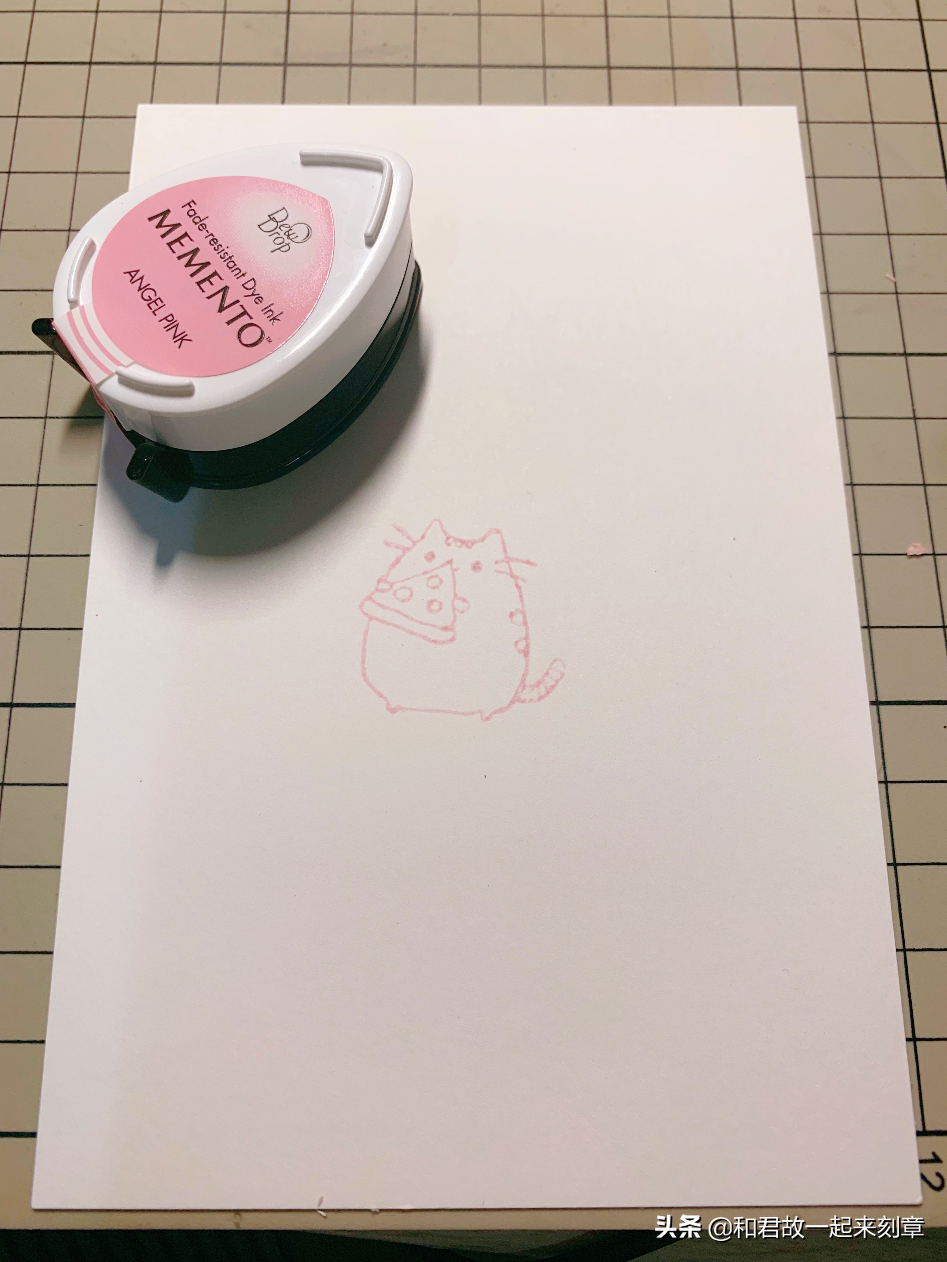 手工制作橡皮章视频,橡皮章制作小视频