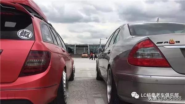 雪中的奔驰w211,向经典致敬奔驰w211