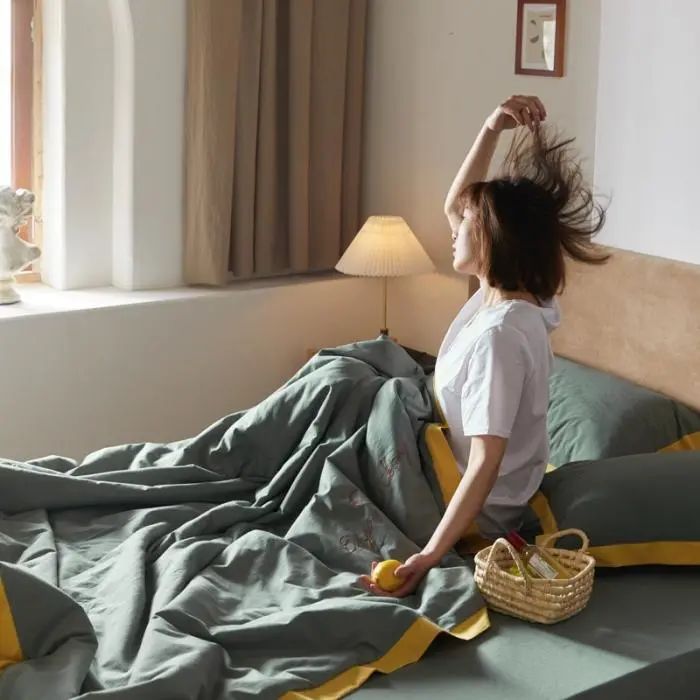 纯棉床品洗过后还有甲醛吗,新床品有甲醛么要晾晒多久